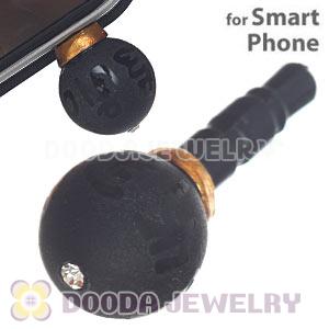 10mm Buddha Agate Earphone Jack Plug Stopper Fit iPhone 
