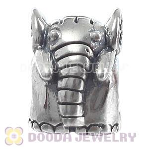925 Sterling Silver European Elephant Charms Bead Wholesale