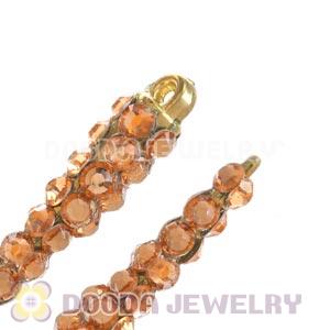 Cheap 34mm Basketball Wives Resin Crystal Spike Beads Wholesale 