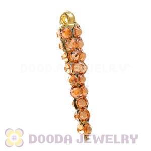 Cheap 34mm Basketball Wives Resin Crystal Spike Beads Wholesale 