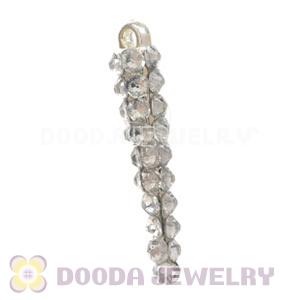 Cheap 34mm Basketball Wives Resin Crystal Spike Beads Wholesale 