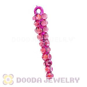 Cheap 34mm Basketball Wives Resin Crystal Spike Beads Wholesale 