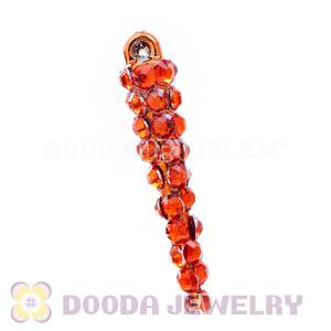 Cheap 34mm Basketball Wives Resin Crystal Spike Beads Wholesale 