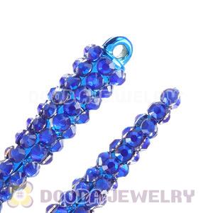 Cheap 34mm Basketball Wives Resin Crystal Spike Beads Wholesale 