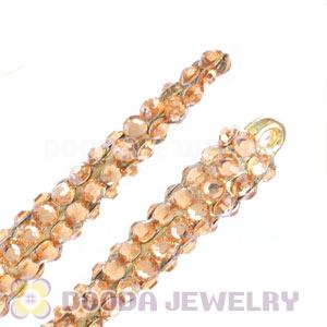 Cheap 52mm Basketball Wives Resin Crystal Spike Beads Wholesale 