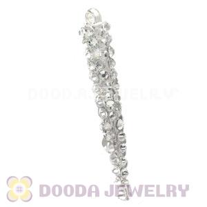 Cheap 52mm Basketball Wives Resin Crystal Spike Beads Wholesale 