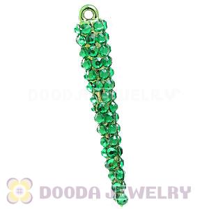 Cheap 52mm Basketball Wives Resin Crystal Spike Beads Wholesale 