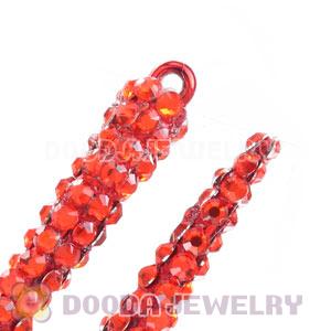 Cheap 52mm Basketball Wives Resin Crystal Spike Beads Wholesale 