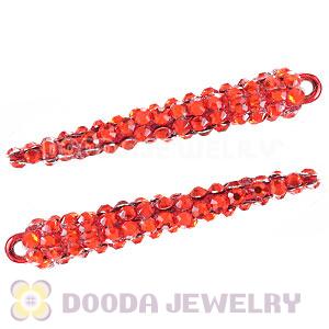 52mm Basketball Wives Resin Crystal Spike Beads Wholesale 
