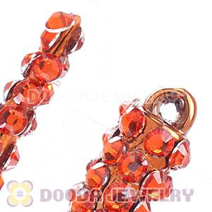Cheap 52mm Basketball Wives Resin Crystal Spike Beads Wholesale 