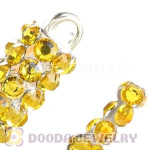 Cheap 52mm Basketball Wives Resin Crystal Spike Beads Wholesale 