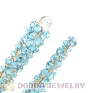 Cheap 52mm Basketball Wives Resin Crystal Spike Beads Wholesale 