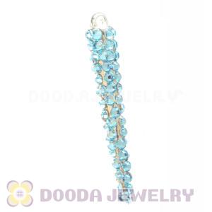 Cheap 52mm Basketball Wives Resin Crystal Spike Beads Wholesale 
