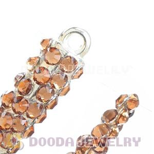 Cheap 52mm Basketball Wives Resin Crystal Spike Beads Wholesale 