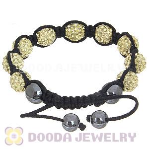 Wholesale On Sale Handmade Pave Crystal TresorBeads Bracelets