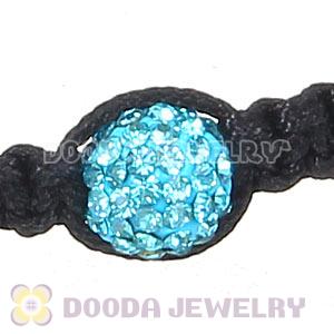 Wholesale On Sale Handmade Pave Crystal Macrame Bracelets