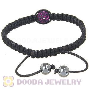Wholesale On Sale Handmade Pave Crystal Macrame Bracelets