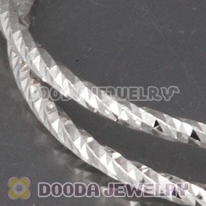 Dia 45mm Sterling Silver Hoop Earring European Beads Compatible