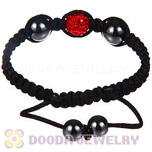 Wholesale On Sale Handmade Pave Crystal Macrame Bracelets