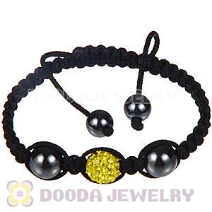 Wholesale On Sale Handmade Pave Crystal Macrame Bracelets