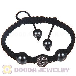 Wholesale On Sale Handmade Pave Crystal Macrame Bracelets