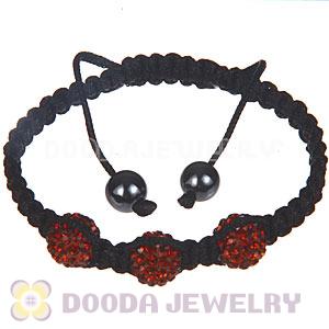 Wholesale On Sale Handmade Pave Champagne Crystal Macrame Bracelets