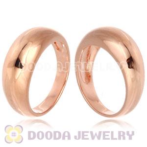 Unisex Rose Gold Plated Stackable Ring Upon Ring Wholesale