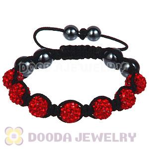 Wholesale Special Price Handmade Pave Red Crystal TresorBeads Bracelets