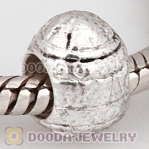 Silver Plated European Easter Egg Charm Bead Wholesale 
