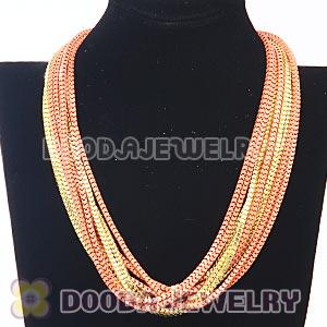 Rock Punk Multi Chains Chunky Choker Collar Necklaces Wholesale
