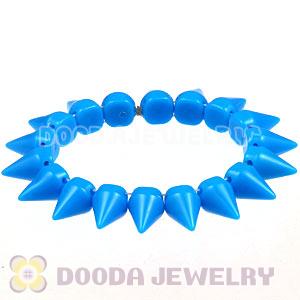 Fashion Hot Cool Rock Punk Spike Rivets Elastic Stretch Bracelet