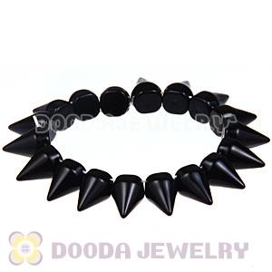Fashion Hot Cool Rock Punk Spike Rivets Elastic Stretch Bracelet