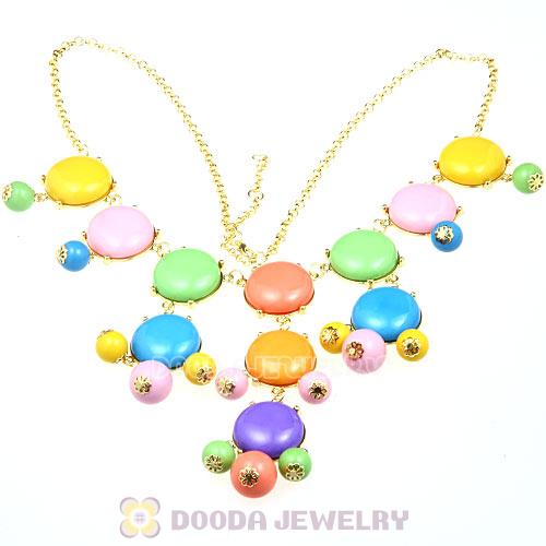 2012 New Fashion Colorful Bubble Bib Statement Necklaces Wholesale