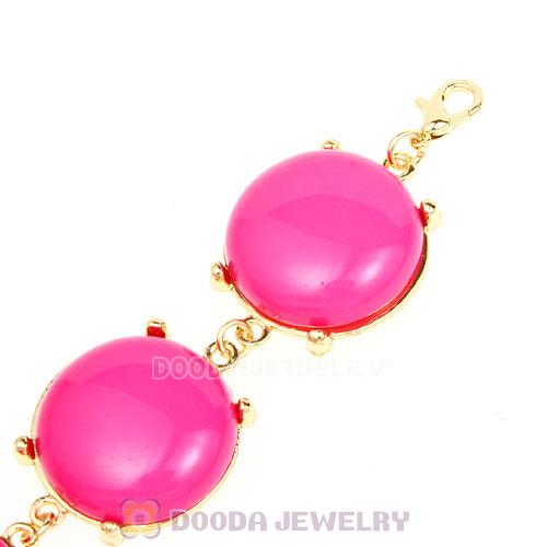 Cheap Resin Bead Pink Bubble Bracelets Wholesale