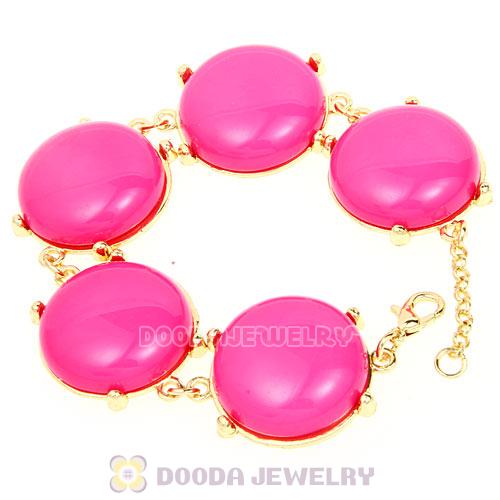 Cheap Resin Bead Pink Bubble Bracelets Wholesale