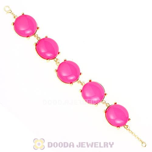 Cheap Resin Bead Pink Bubble Bracelets Wholesale