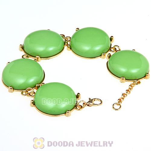 Cheap Resin Bead Olivine Bubble Bracelets Wholesale
