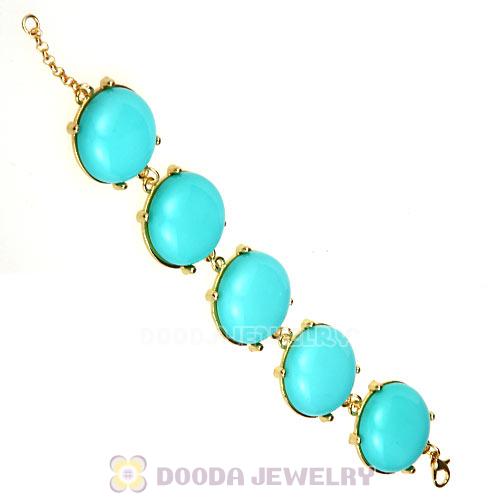 Cheap Resin Bead Turquoise Bubble Bracelets Wholesale