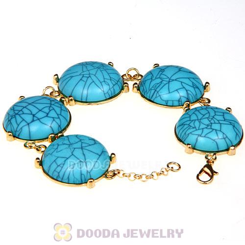 Cheap Resin Bead Turquoise Bubble Bracelets Wholesale