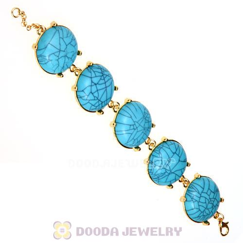 Cheap Resin Bead Turquoise Bubble Bracelets Wholesale