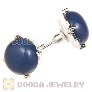 2012 Fashion Silver Plated Claret Bubble Stud Earrings Wholesale