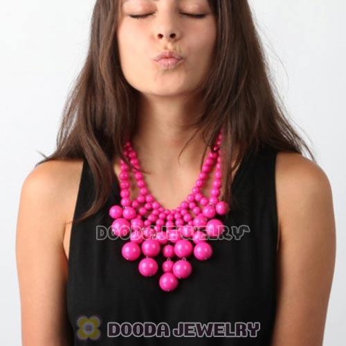 2012 New Fashion Roseo Cascade Bauble Bib Necklace Wholesale