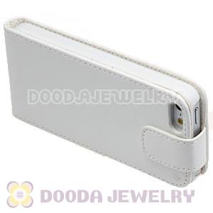 Magnetic Flip Leather Cover Vertical Pouch iPhone 5 Cases Wholesale