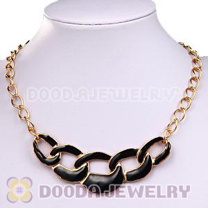 Ladies Costume Jewelry Enamel Hoop Choker Bib Necklaces