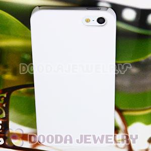 Ultra Slim White Frosted Hard Cover iPhone5 Cases Wholesale