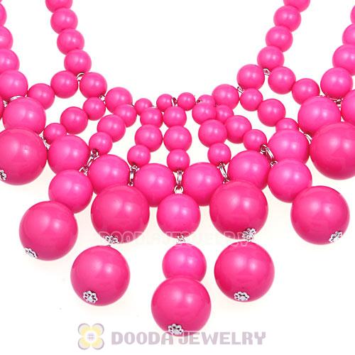 2012 New Fashion Roseo Cascade Bauble Bib Necklace Wholesale