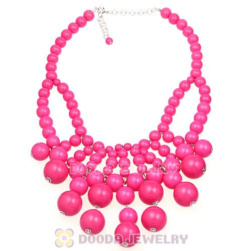 2012 New Fashion Roseo Cascade Bauble Bib Necklace Wholesale