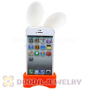 Silicone Bunny Ear Stand iPhone Horn Amplifier Speaker Wholesale