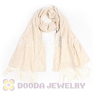 Mori Girl Style Pashmina Scarves Lace Tassels Shawls Scarf Wholesale