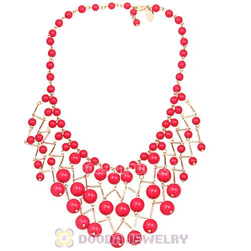 Fashion Roseo Bauble Cascade Bib Necklace Wholesale